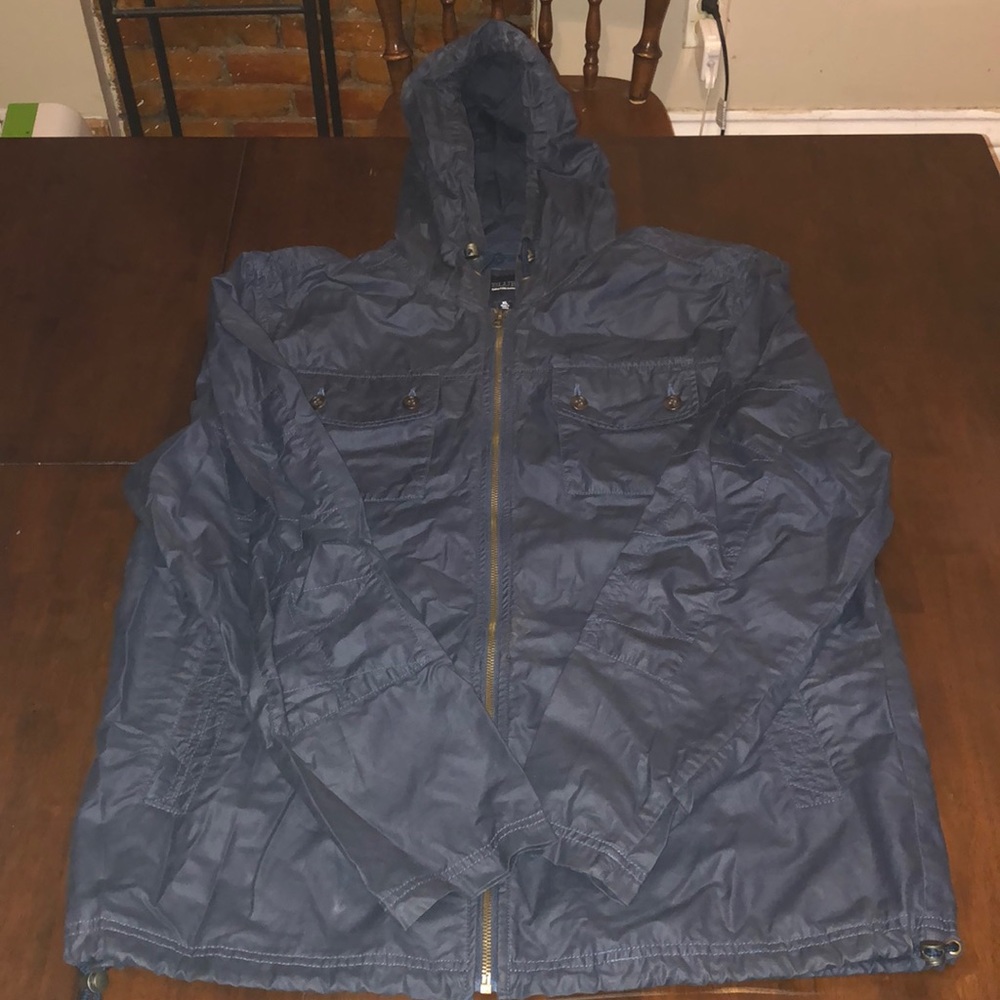 Saks Blue Windbreaker